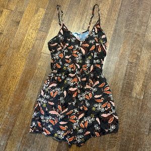 Floral printed H&M romper